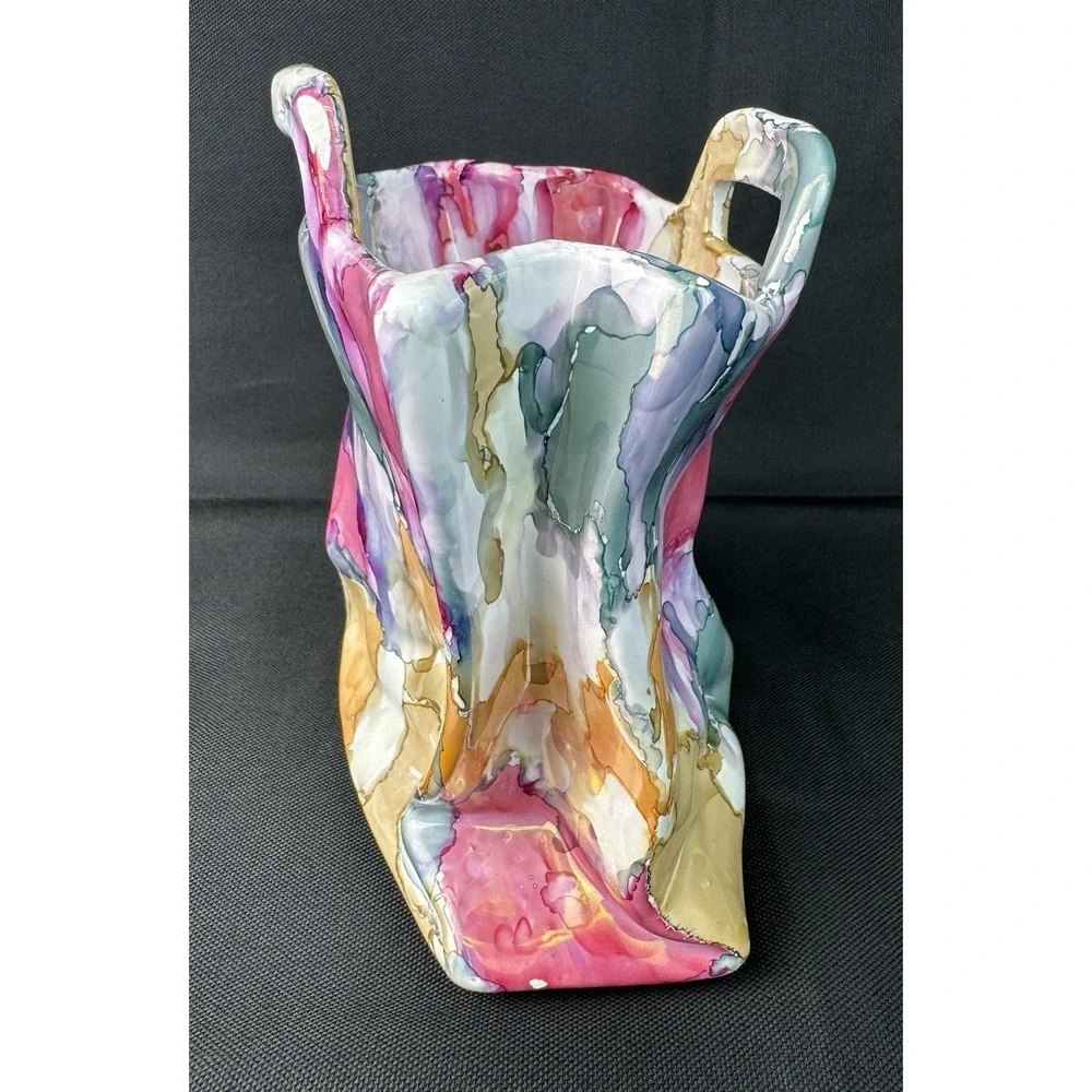 Narareu By Artistica Ceramic Multi Colored Shopping Bag 6